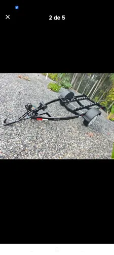 Carretinha reboque para jet