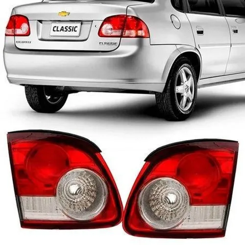 Par Lanterna Traseira Classic 2010 2011 2012 2013 2014 2015 2016 Porta Malas Bicolor