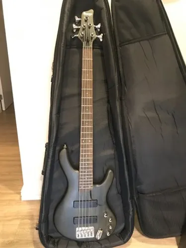 Baixo Ibanez EDB 405 (5 cordas) + Case Semi Rígido > Perfeito