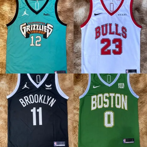 4 Camisas NBA Dry Fit