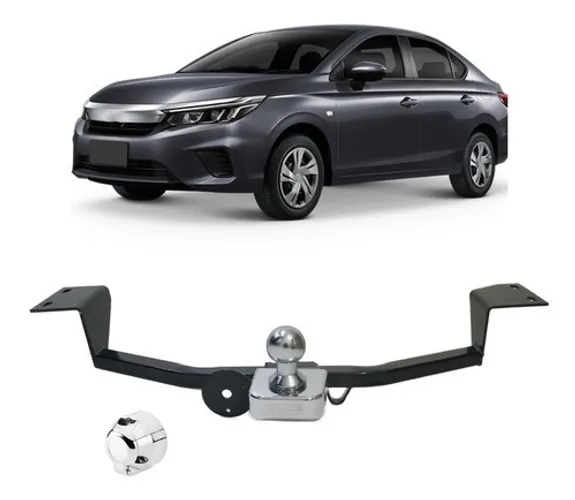 Engate Reboque Honda City Sedan Fixo 2022 / 2023 - Brucke 