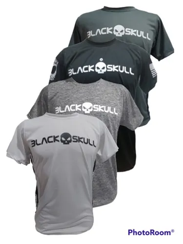 Camiseta dry fit Black Skull