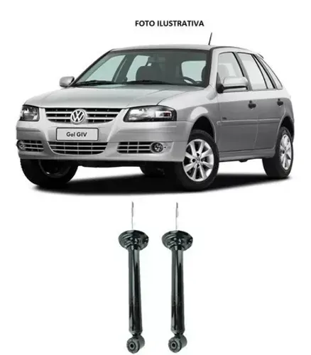 Amortecedor Suspensão Volkswagen Gol G4 2006 à 2008 - Monroe M334048MM