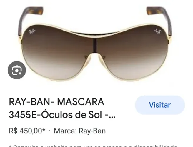 Óculos original Ray ban