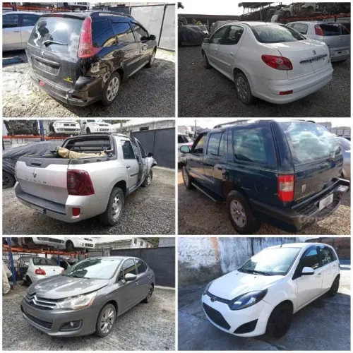 Sucata P/ Retirada de Peças 206 Sw 207 Duster Oroch Blazer C4 Lounge Fiesta
