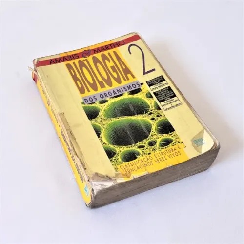 (Aceito cartão) Livro Biologia dos Organismos 2 de Amabis e Martho