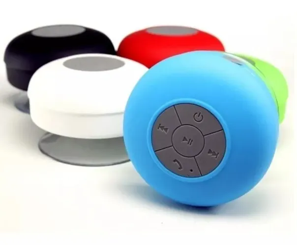 Mini Caixinha Som Bluetooth Portátil Prova Água Ventosa  wpp:43. *