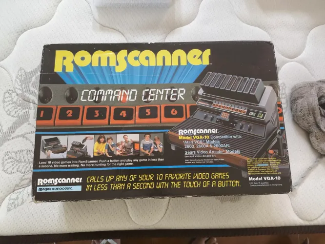 Romscanner Command Center - Jogo de Vídeo Clássico