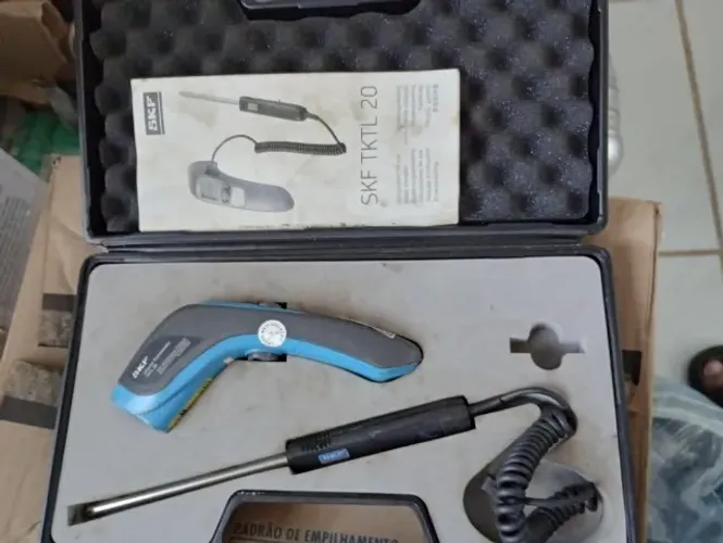 Vendo TERMOMETRO DIGITAL INFRAVERMELHO E DE CONTATO SKF TKTL 20 (SEMINOVA)
