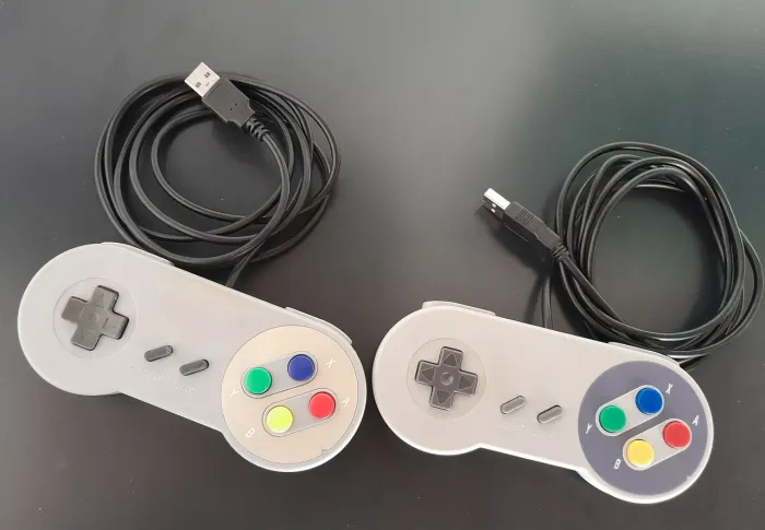 Controles usb super nintendo snes pra usar em pc ou tv box. Vendo somente pela olxpay.