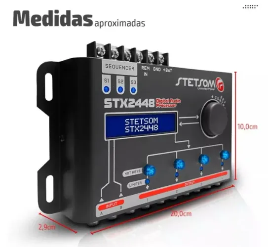 Processador Stetsom stx 2448