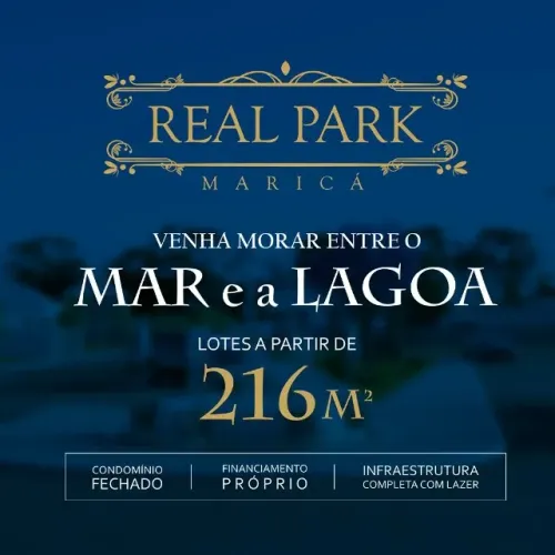 Condomínio Real Park Maricá - Localização privilegiada a 500 metros da rodovia !