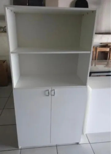 armário alto branco duas portas