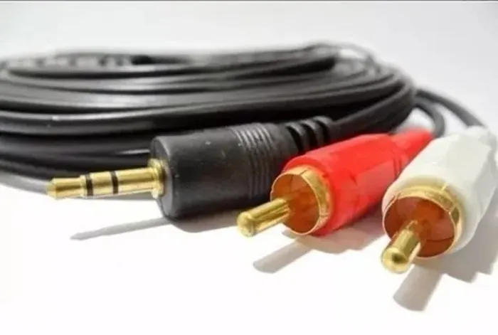 Cabo De Audio P2 X 2 Rca Macho Mp3 Mp4 Auxiliar Amplificador