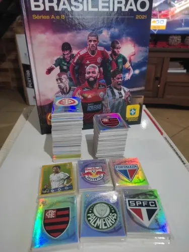Figurinhas campeonato Brasileiro 2021