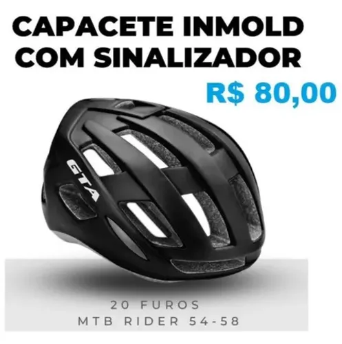 Capacete Mtb Ciclista  top 