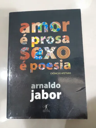Livro Amor é prosa, sexo é poesia