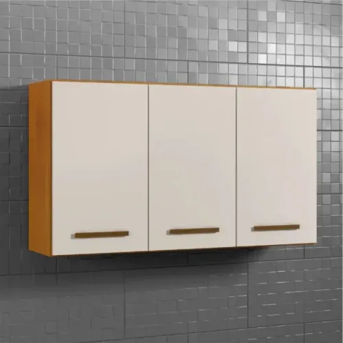Armário De Cozinha Suspenso Aéreo 3 Portas 120 cm Largura. Produto Novo. Entregamos.