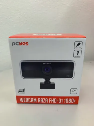 Webcam USB FullHD NOVA na Caixa