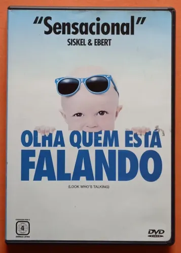 Dvd Olha Quem Está Falando (Encarte Interno)