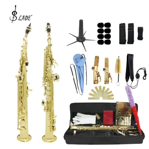 Sax Soprano Reto Slade Novo - 10X no cartão - Envio p/ todo Brasil