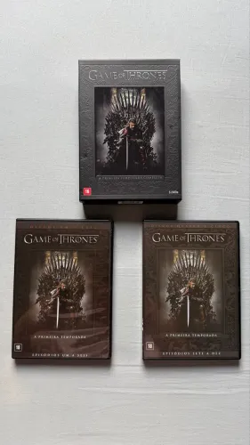 Box dvds Game of Thrones - 1 temporada ORIGINAL