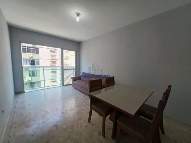 Apartamento para alugar 2 quartos suíte Ponta da Praia Santos SP