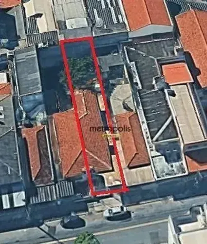 Terreno à venda, 233 m² por R$ 701.000,00 - Vila Leopoldina - Santo André/SP