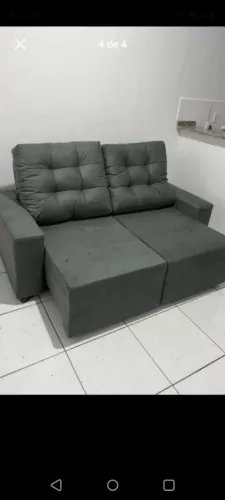 Sofá Pequi Retrátil É Reclinável Novo Produto Na Caixa/Pronta Entrega 