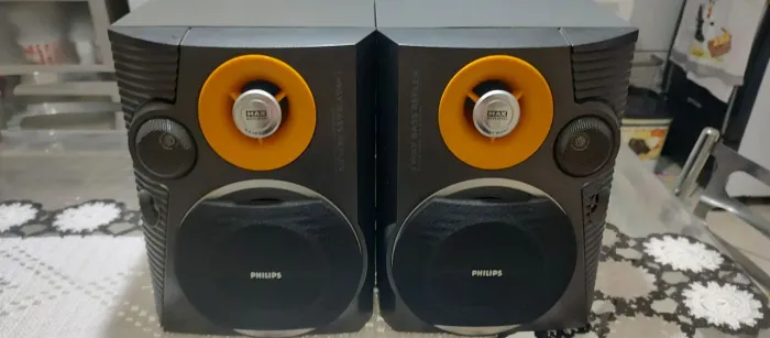 Par de caixas acústicas Philips modelo fw C505 