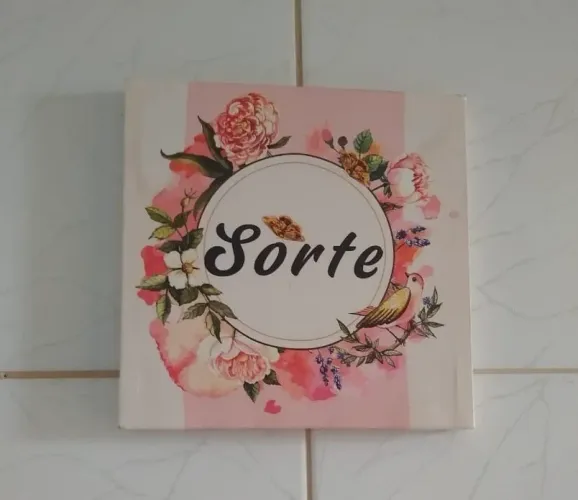 Quadro de parede. Sorte