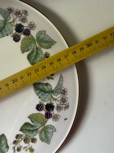 prato de porcelana inglês, Lavinia