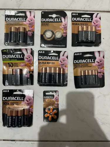 Pilhas / Baterias - Duracell (vários modelos) - PASSO CARTÃO 