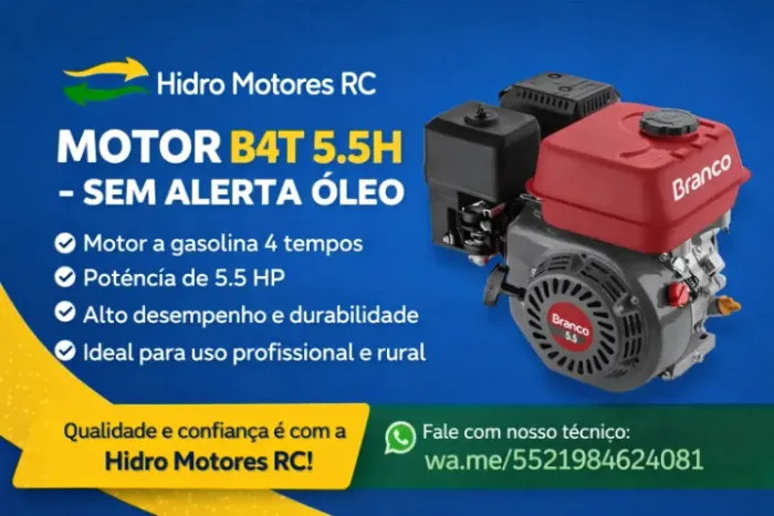 MOTOR B4T5.5H - SEM ALERTA OLEO