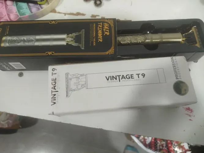 Vintage T9 Trimmer - Aparador de Cabelo Profissional
