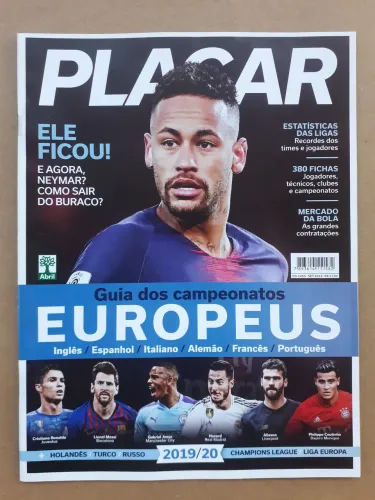 Placar - Guia dos Campeonatos Europeus 2019-2020