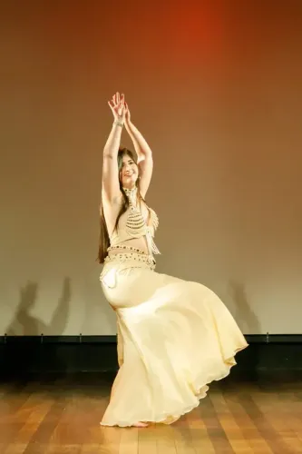 Figurino traje de dança do ventre