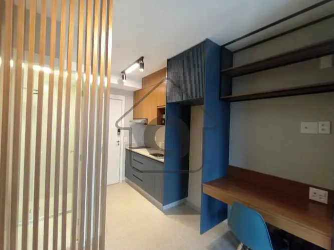 Apartamento/ estúdio para locação na Vila Mariana, São Paulo-SP: 1 banheiro, 24m² de área!
