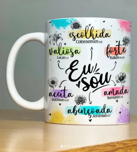Caneca Personalizada 325 ml - Live (Dia da Mulher)