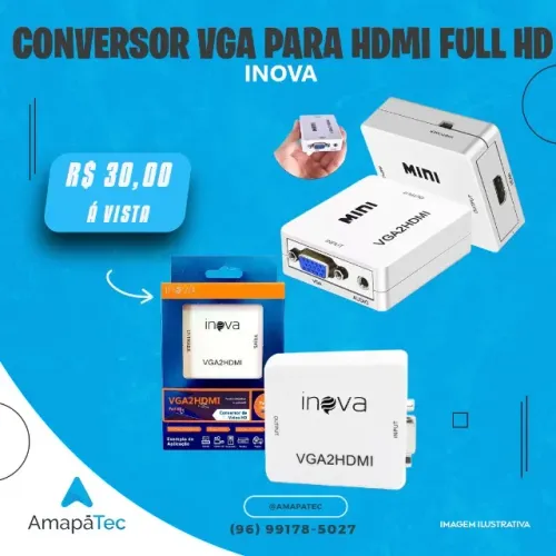 Conversor VGA para HDMI