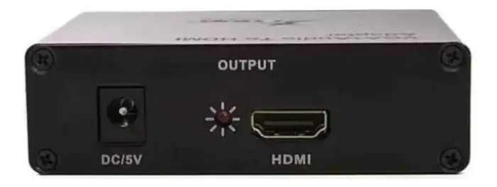 knup Adaptador Conversor VGA Para HDMI Com Audio KP-3458