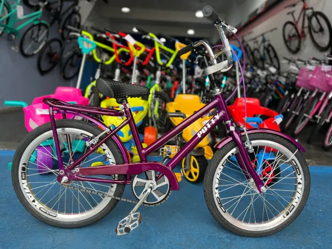 Bicicleta Ceci Potty aro 20 - Roxa