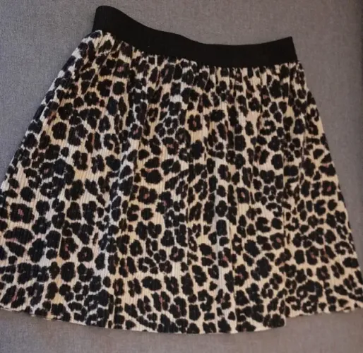 Saia com estampa de onça Zara kids