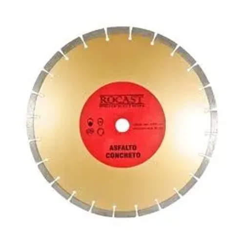 DISCO DIAMANTADO P/ASFALTO E CONCRETO - ROCAST/NOLL