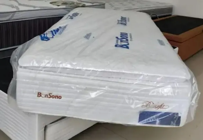 Colchão solteiro bon sono molas ensacadas 