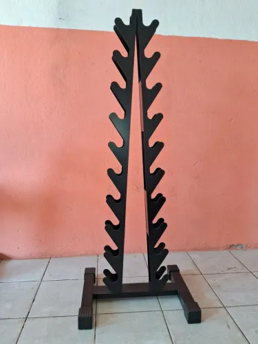 Suporte para Halteres par de 01 a 10 kilos 