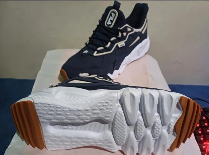 Tênis Fila Original Masculino Azul tamanho 40
