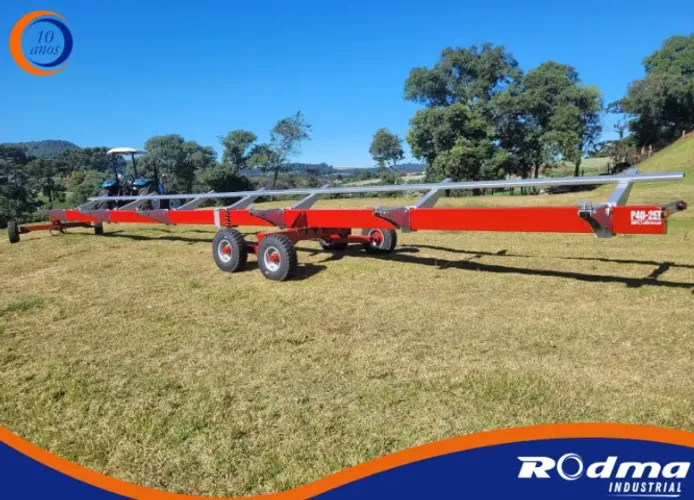 Carreta 3 (três) eixos  para Plataforma Soja Caracol Drapper e milho