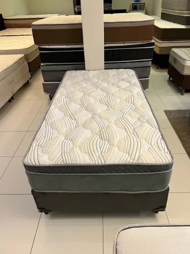 Colchão SOLTEIRÃO + BASE BOX 2 x 1 - Entrego! 