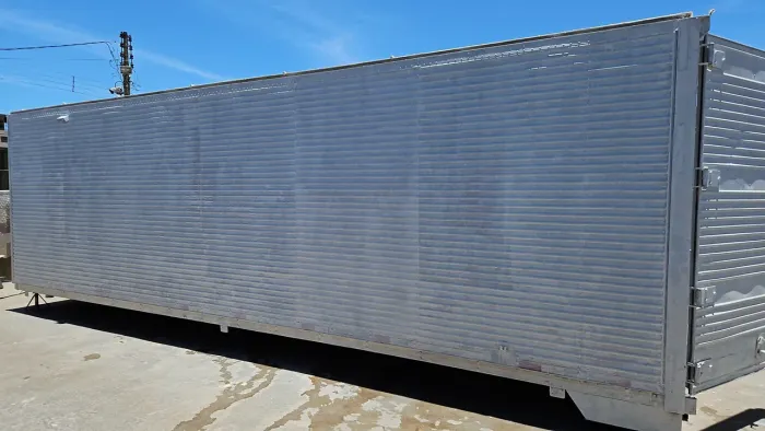 Baú refrigerado moto home.